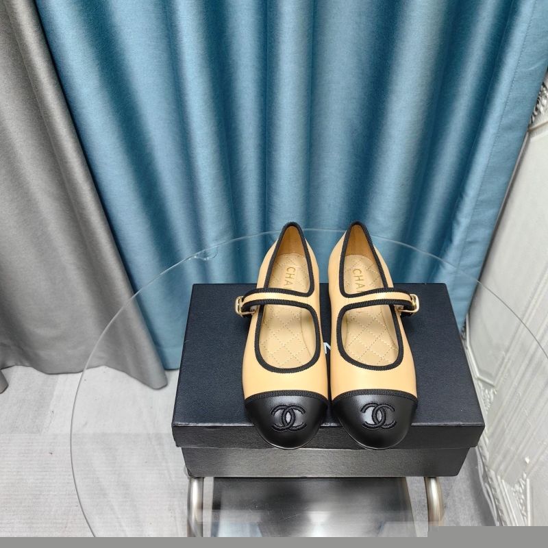 Ch*el flat shoes
